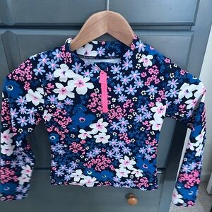 Kids Carter's Vibrant Floral Rashguard
